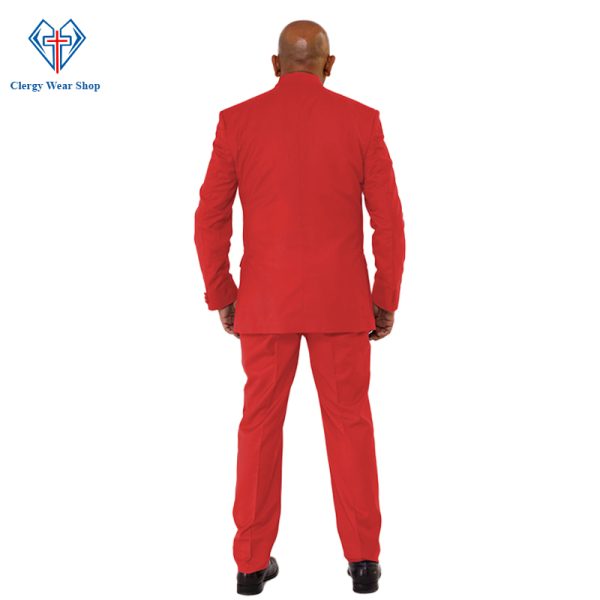 Majesty Red Men's Clergy Suit – Perfect for Holy Ceremonies