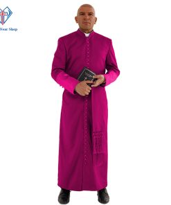 Red Purple Roman Cassock - Clergy Wear Shop ™