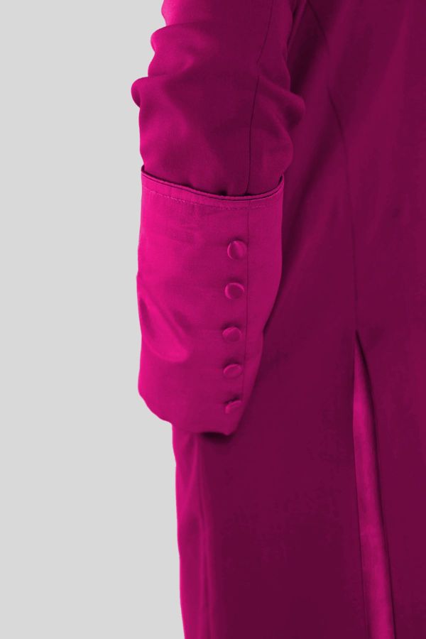 Red Purple Roman Cassock
