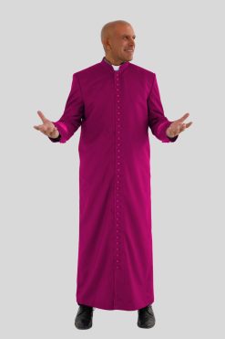 Red Purple Roman Cassock