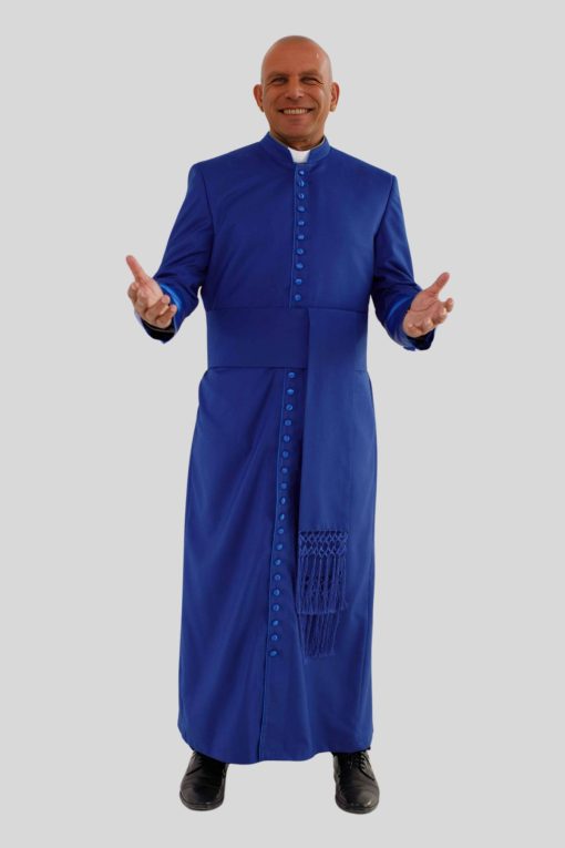 Roman Cassock Royal Blue
