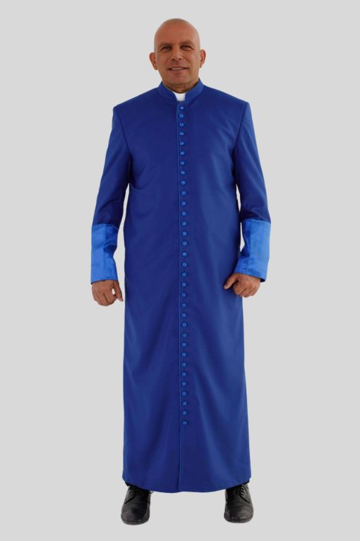 Roman Cassock Royal Blue