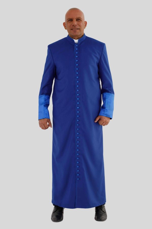 Roman Cassock Royal Blue