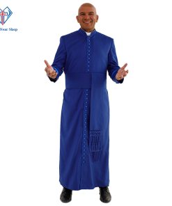 Roman Cassock Royal Blue for Bishops