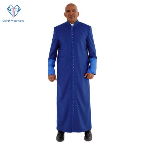 Roman Cassock Royal Blue for Bishops