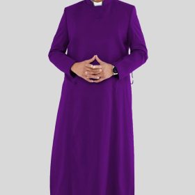 Roman Purple Anglican Cassock for Traditional Services