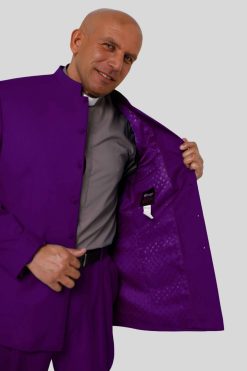 Roman Purple Clergy Suits