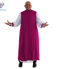 Signature Clergy Chimere Red Purple Designed for Worship