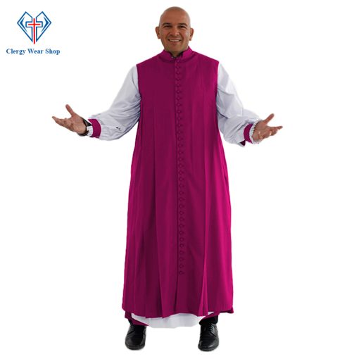 Signature Clergy Chimere Red Purple Designed for Worship