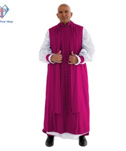 Signature Clergy Chimere Red Purple Designed for Worship