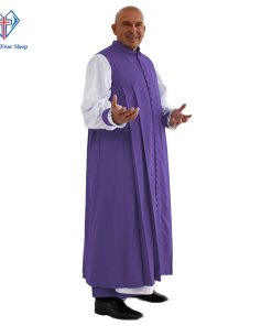 Clergy Chimere Roman Purple 33 Buttons - Clergy Wear Shop ™