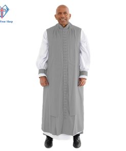 Elegant Clergy Chimere Gray for Holy Services