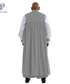 Elegant Clergy Chimere Gray for Holy Services