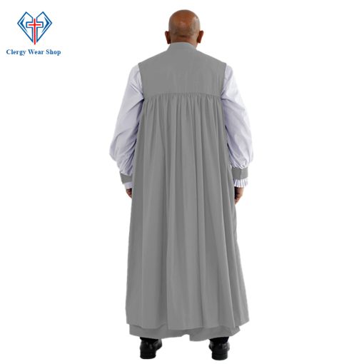 Elegant Clergy Chimere Gray for Holy Services