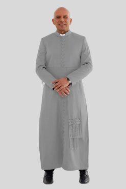 Gray Roman Cassock