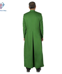 Green Priest Cassock for Holy Sundays - Clergy Wear Shop ™ (1)