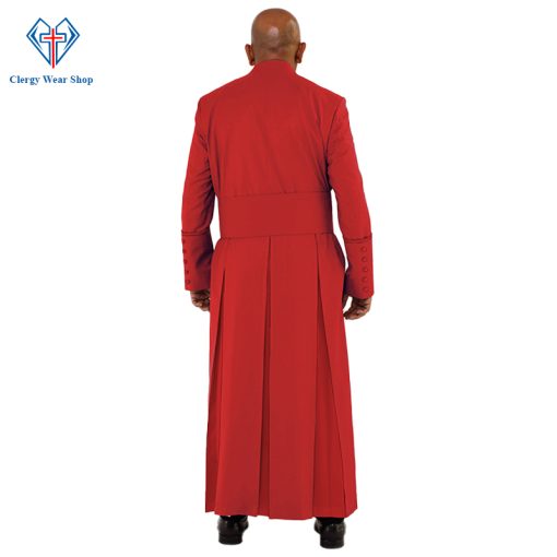 Luxurious Red Clergy Robe for Spiritual Celebrations