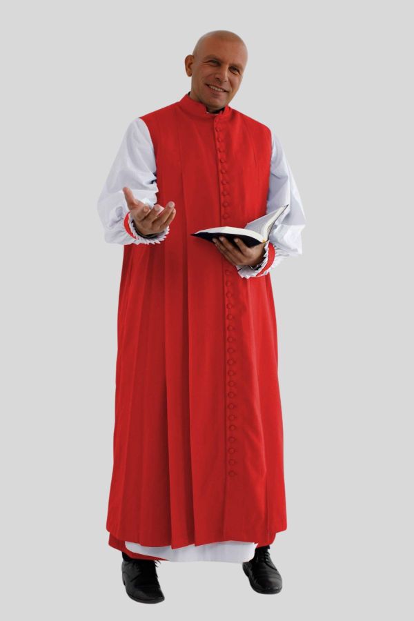 Red Clergy Chimere for Ministers