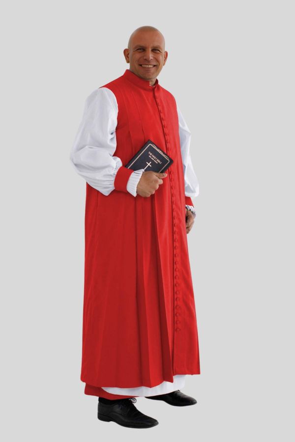 Red Clergy Chimere for Ministers