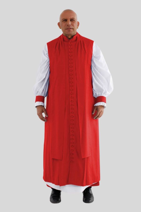 Red Clergy Chimere for Ministers