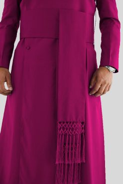 Refined Anglican Cassock Red Purple