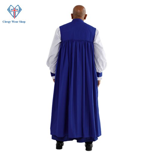 Royal Blue Clergy Chimere for Worship - Clergy Wear Shop ™