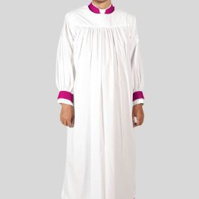 Formal Bishop’s Clergy Rochet with Full Sleeves