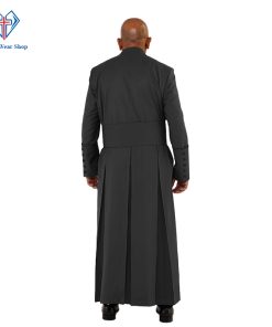 Celestial Black Clergy Robe for Service