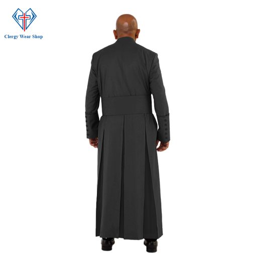 Celestial Black Clergy Robe for Service