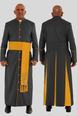 Divine Black Clergy Robe