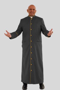 Divine Black Clergy Robe