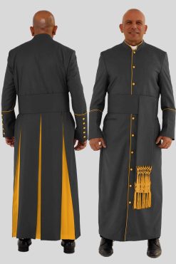 Divine Black Clergy Robe