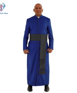 Holy Dignity Clergy Robe with Black Trim - Clergy Wear Shop ™