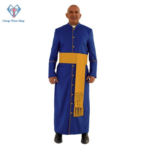 Revered Craft Clergy Robe in Golden Trim