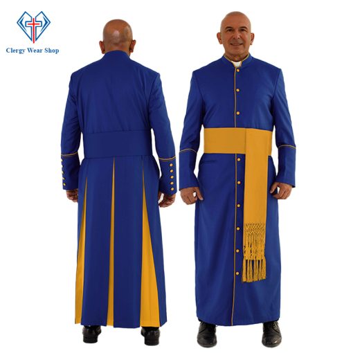 Revered Craft Clergy Robe in Golden Trim