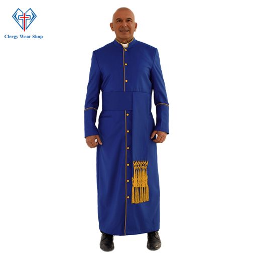 Revered Craft Clergy Robe in Golden Trim