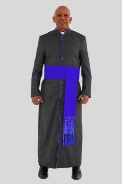 Sanctified Black Clergy Robe