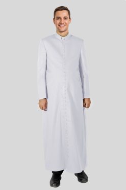 White Clerical Cassock