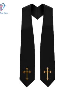 Black Choir Stoles