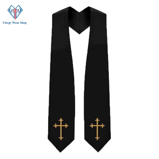 Black Choir Stoles