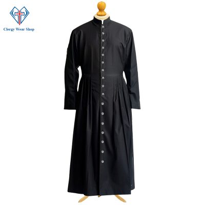 Classic Black Clergy Robe