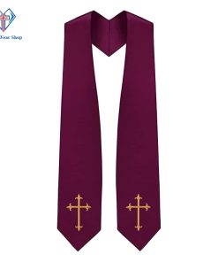 Maroon Choir Stoles