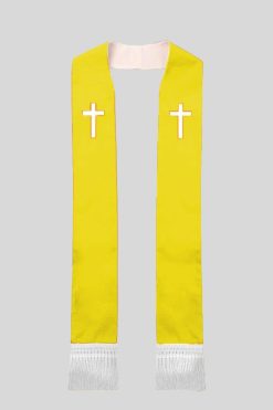 Elegant Pastor Stole for Church and Worship Services