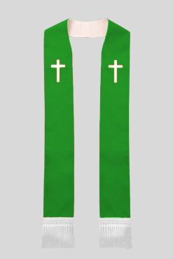 Elegant Pastor Stole for Church and Worship Services