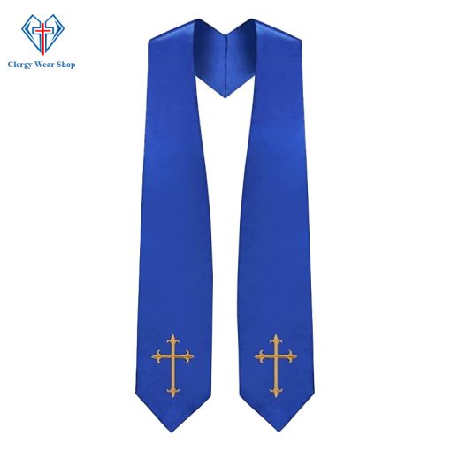 Royal Blue Choir Stoles