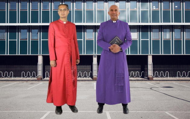 bishop vs cardinal clothing