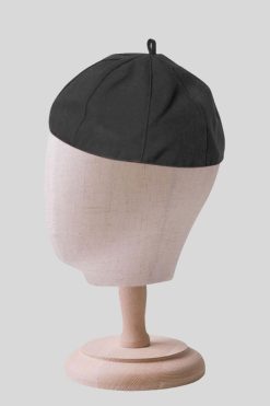 Black Zucchetto Cap Classic Clergy Skullcap Style