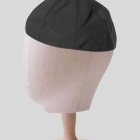 Black Zucchetto Cap Classic Clergy Skullcap Style