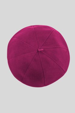 Red Purple Zucchetto Cap for Bishops and Clergy