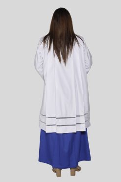 Clergy Surplice with Lace Trim